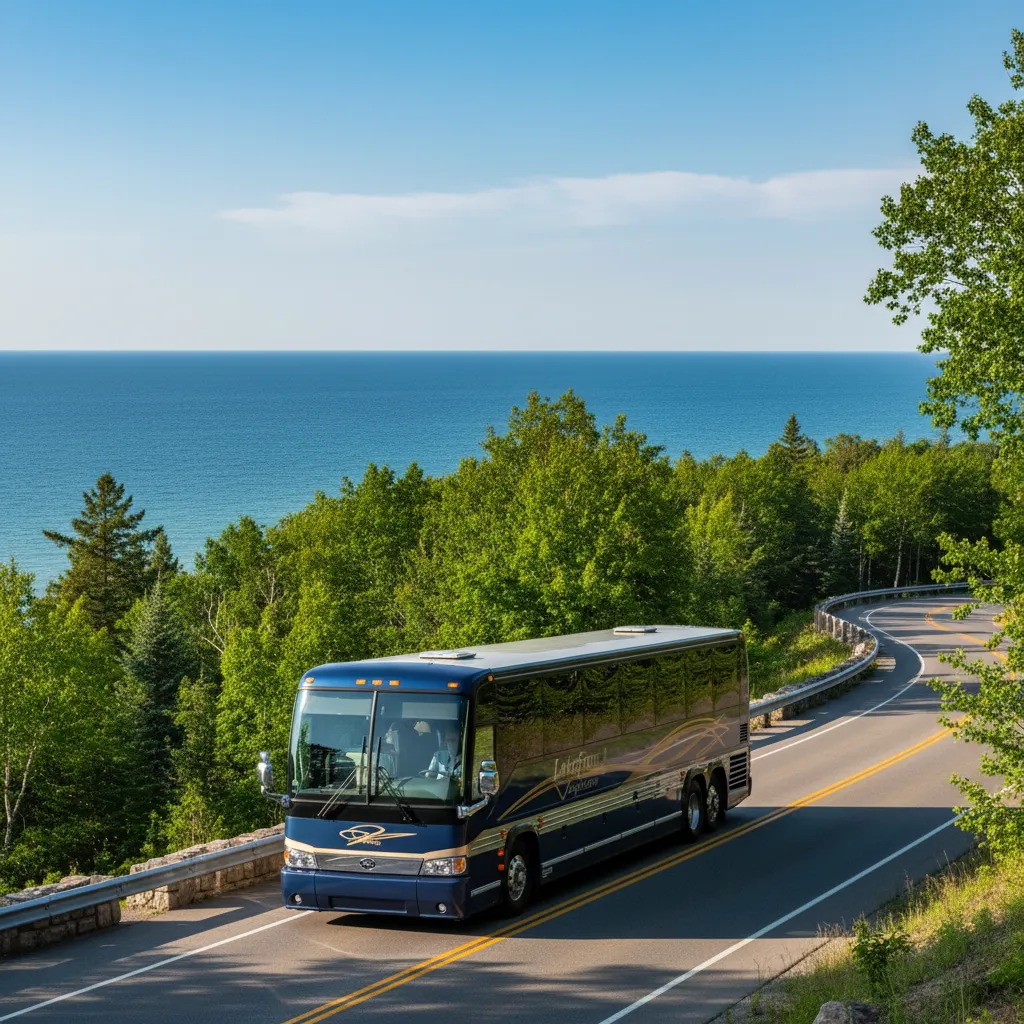 Holiday Coach motorcoach on the road